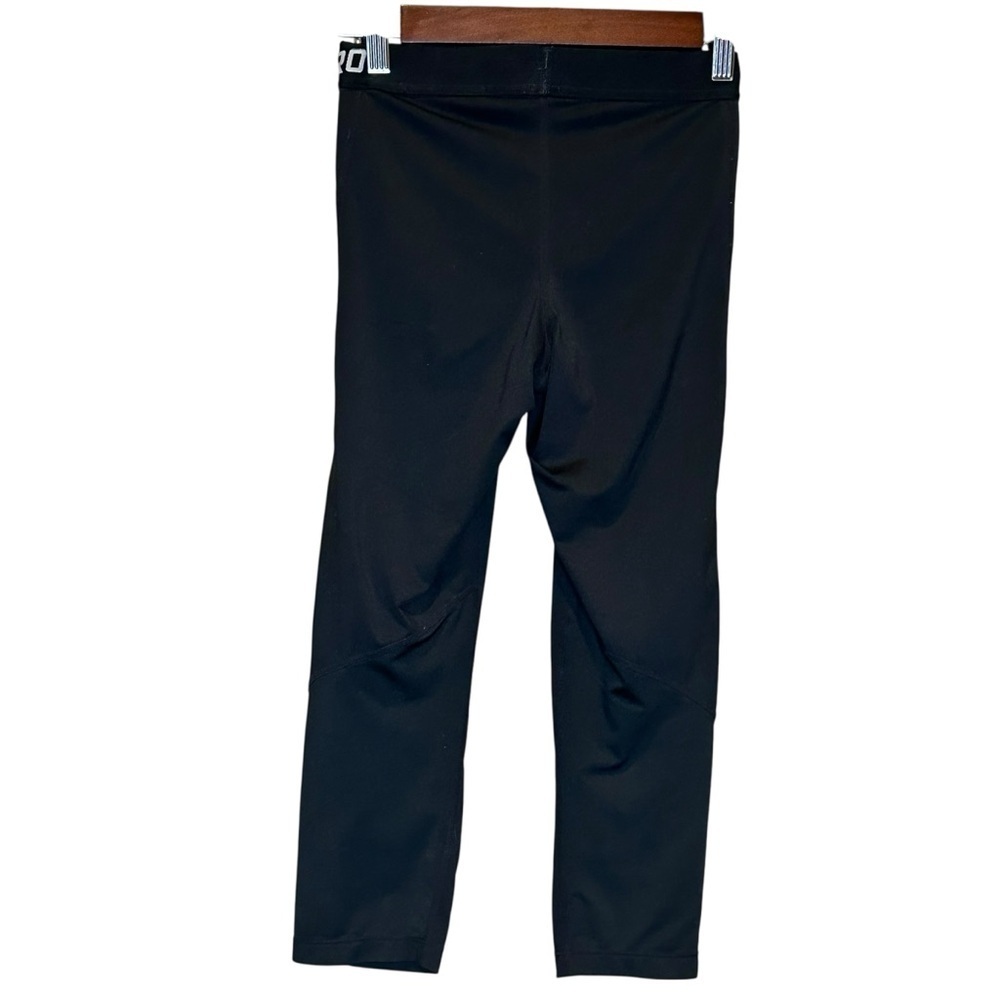 Nike Pro Tights Training Women Size Small Crop Dri Fit Pants Black 938753-010 - Picture 3 of 6